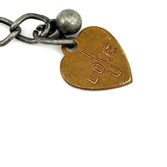 VINTAGE antique chain California pin bracelet - Picture 5 of 8